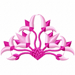 Flowers And Tree Embroidery Design 6